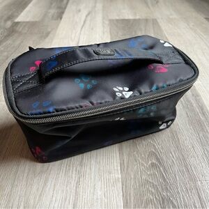 Lug paw printed makeup bag